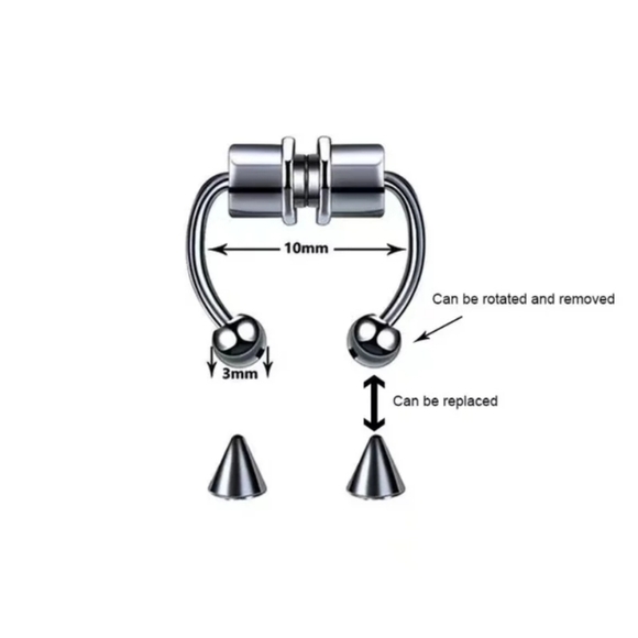 Fake septum piercing - Picture 3 of 3